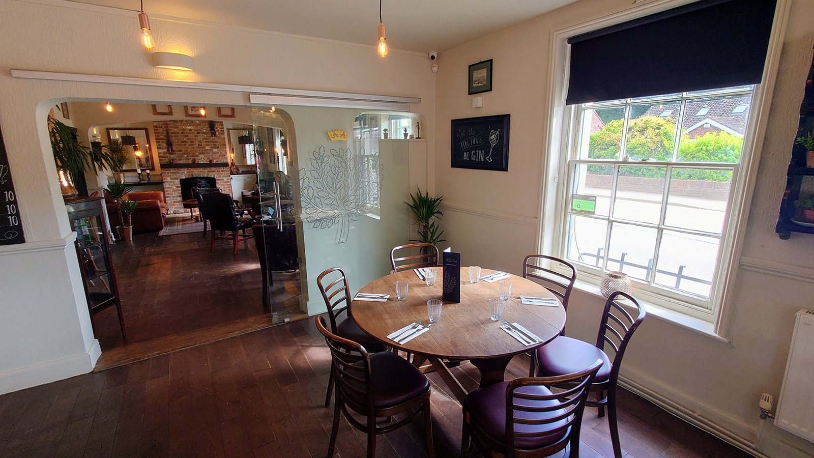The Royal Oak interior