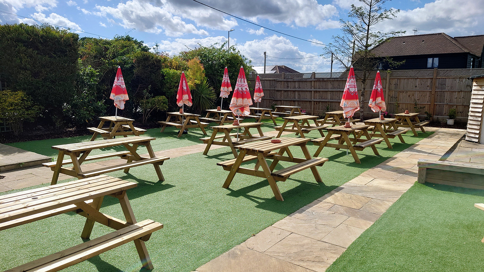 Beer garden